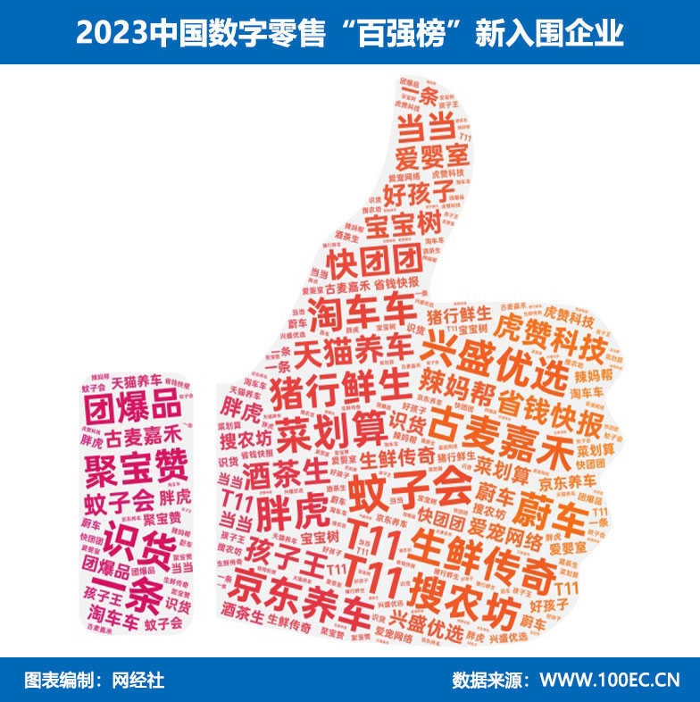 网经社：《2023年中国数字零售“百强榜”》发布(图2)