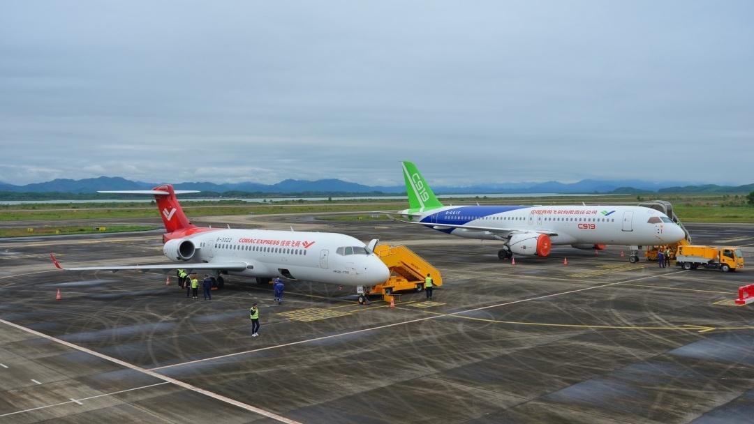 中国商飞ARJ21和C919飞机开启东南亚演示飞行(图2)