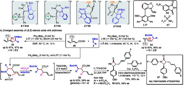 四川大学陈应春杜玮团队JACS：Pd(0)-π-Lewis碱催化——概念与发展(图7)