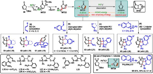 四川大学陈应春杜玮团队JACS：Pd(0)-π-Lewis碱催化——概念与发展(图8)
